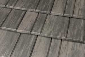 weathered cedar premium steel shingle